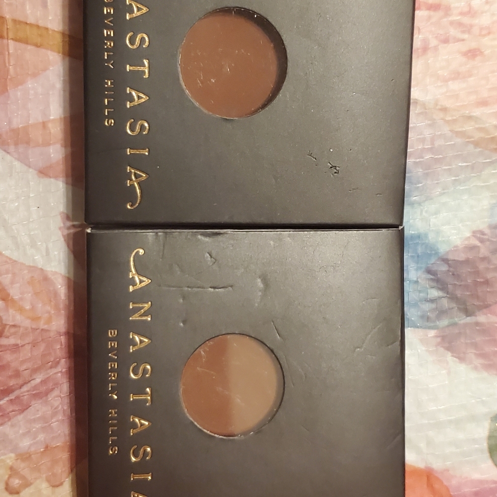 Anastasia eyeshadow singles 4 total bundle